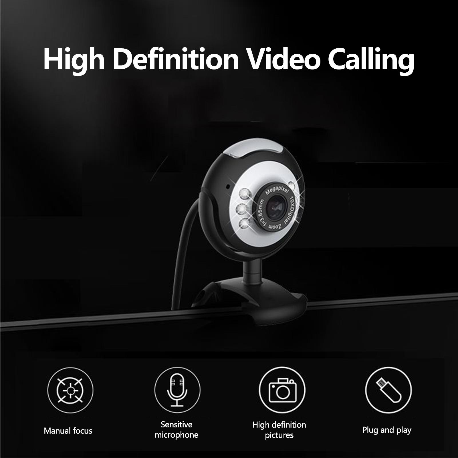 Camera cho laptop cổng USB phiên bản ban đêm độ nét cao