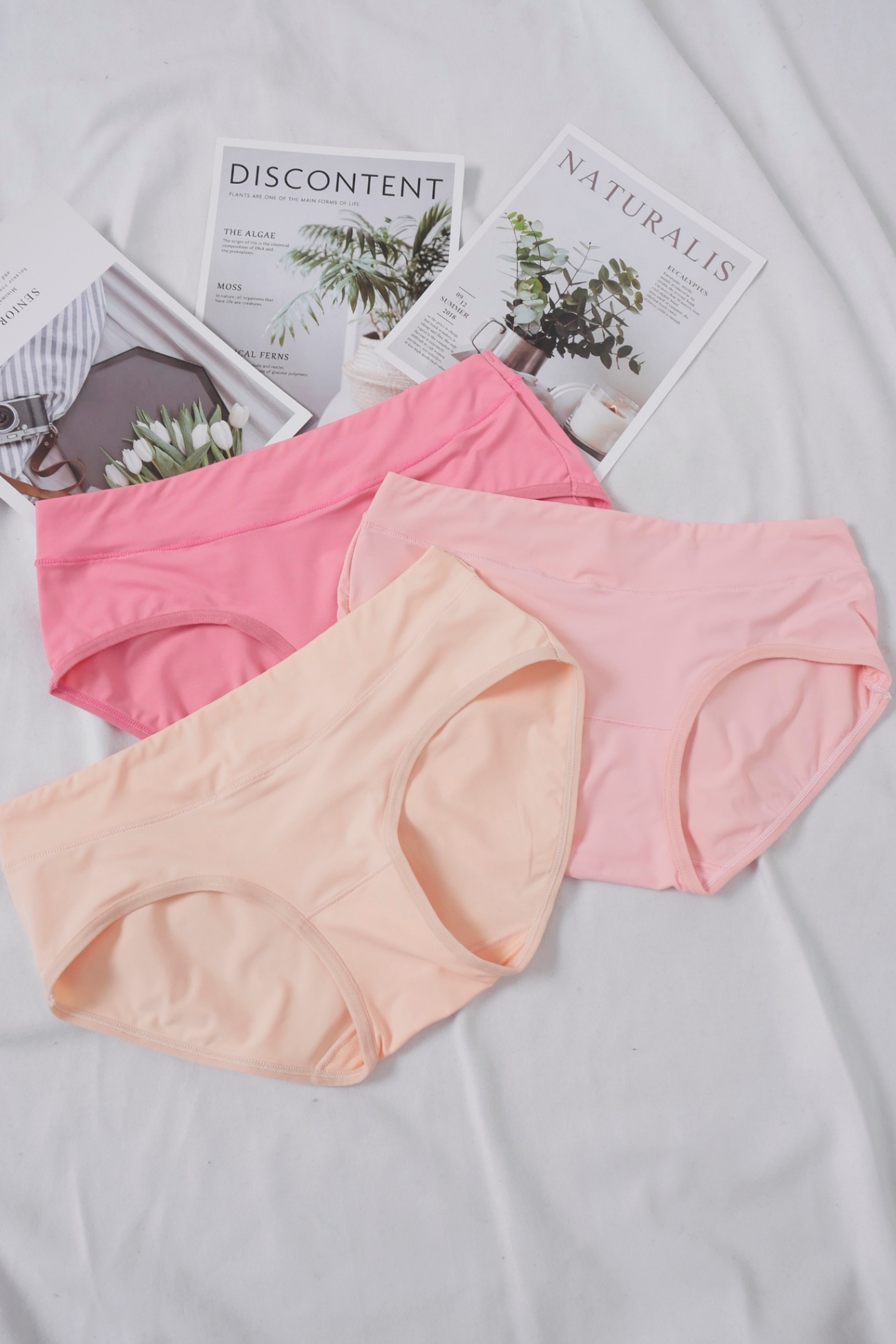 Combo 5 Quần Lót Nữ Thun Lạnh Trơn Voronin N9004, N9005 – Mát Lạnh, Êm Ái, Thoáng Khí