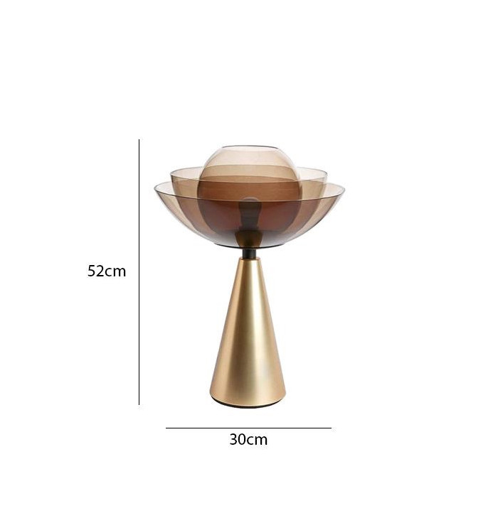 Đèn bàn SIDE TABLE LAMP GOLDEN LOTUS