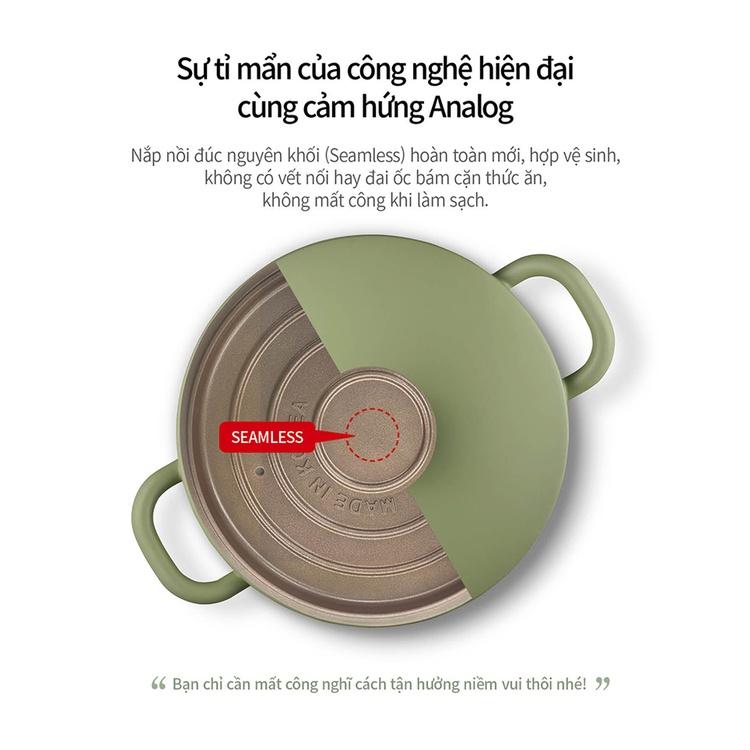 Nồi lẩu Ceramic hiệu PN BLRPT-24CLD(IH) - Hàng chính hãng