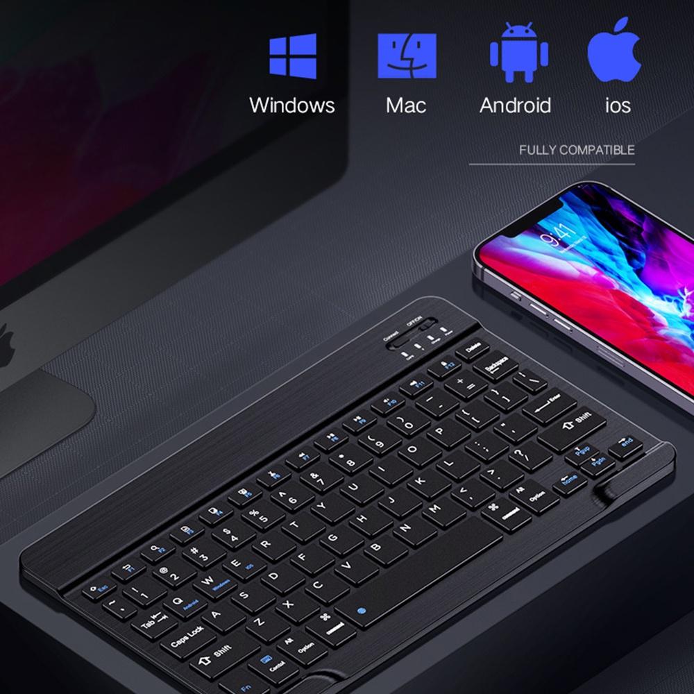 Bộ bàn phím và chuột không dây bluetooth cho điện thoại máy tính bảng ipad laptop macbook tivi Windows/Android/IOS