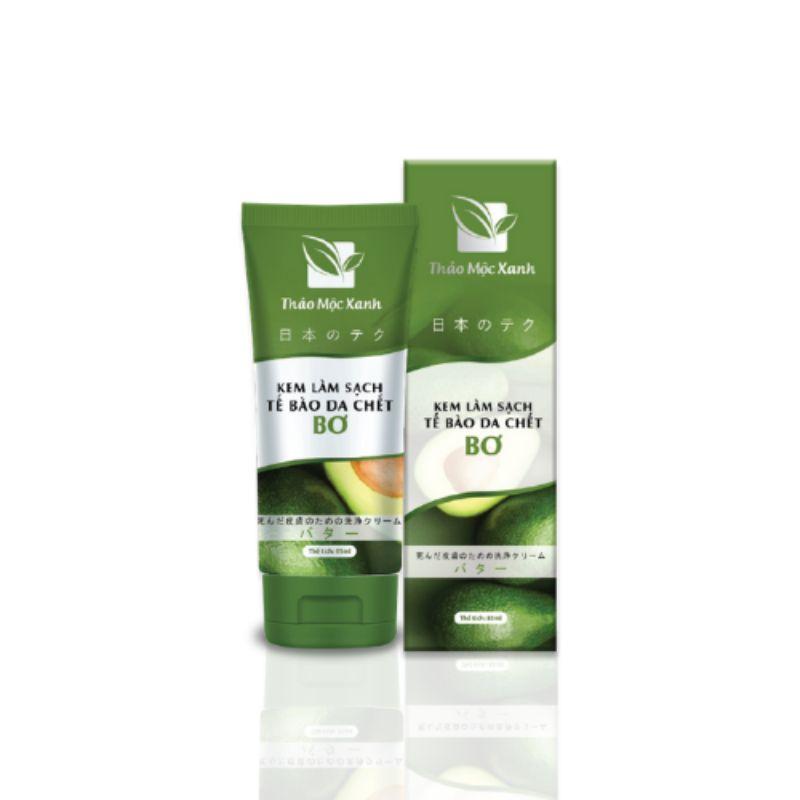 KEM LÀM SẠCH TẾ BÀO DA CHẾT Trà Xanh, Chanh, Dâu tây, Bơ, Lavender 85ml