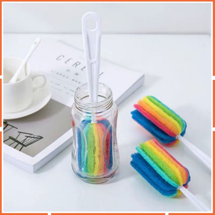 Cây rửa ly nhiều màu