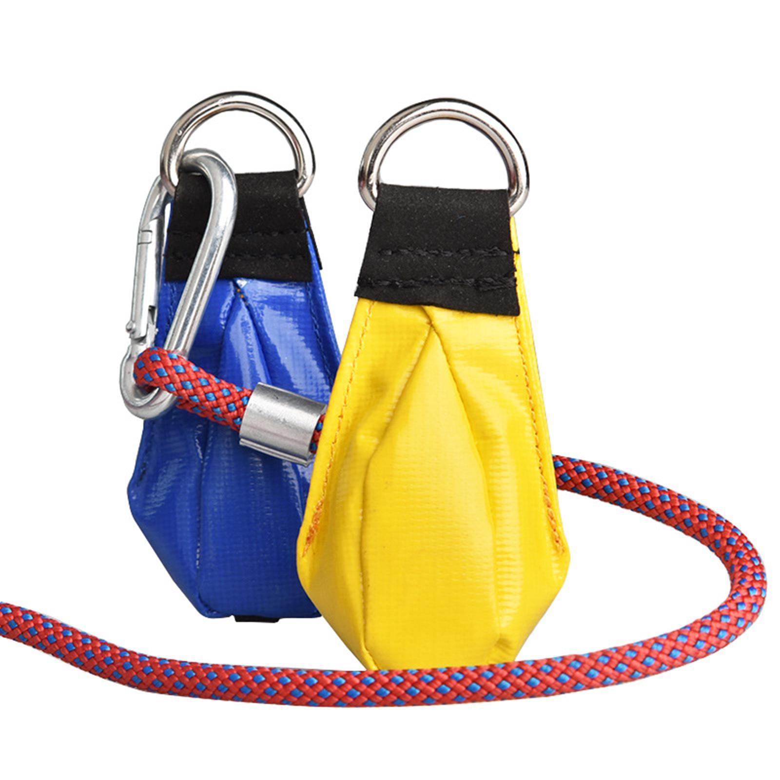 Climbing Rock Throw Weight Bag Working Throwing Rope Pouch Arborist Blue