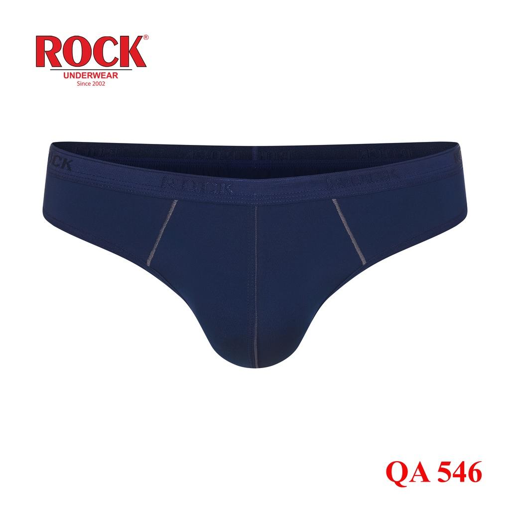 Combo 3 quần lót nam cao cấp ROCK QA546 thun lạnh 4 chiều mát mẻ, co giãn tốt, ôm sát, không cấn, thoải mát vận động