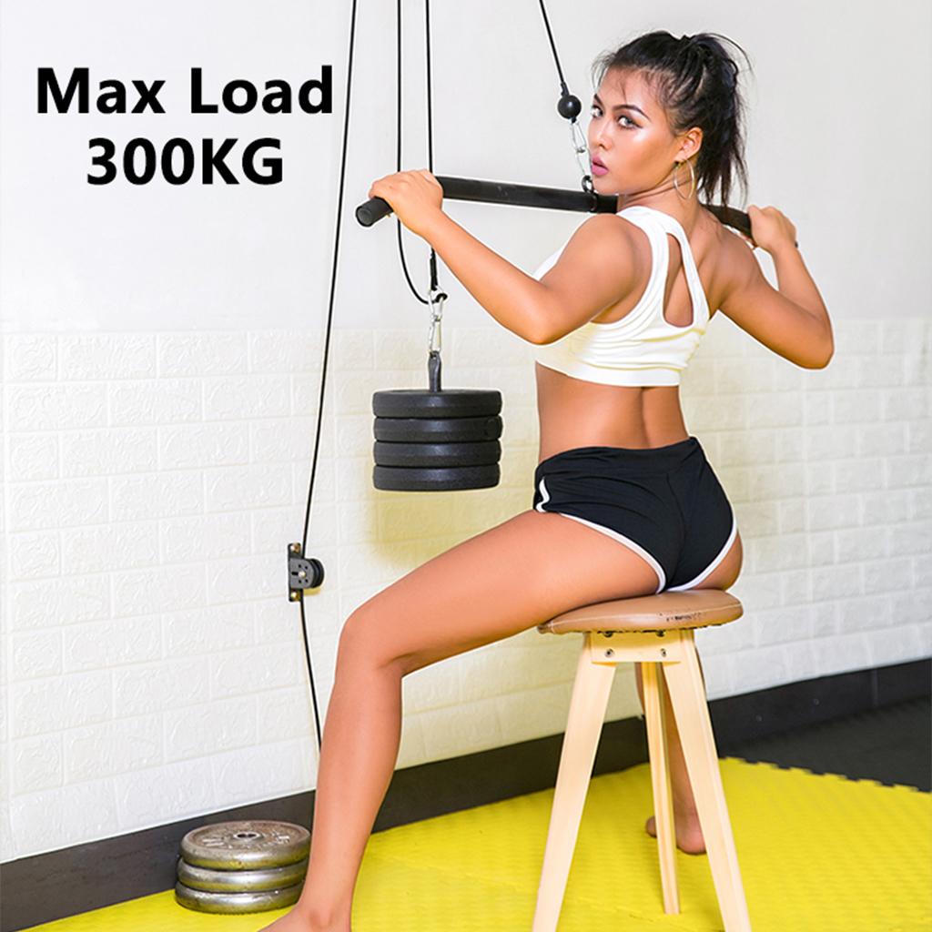 Block Pulley Block Block Block Block Fitness Cable Block Cable Caber Build DIY 661LBS