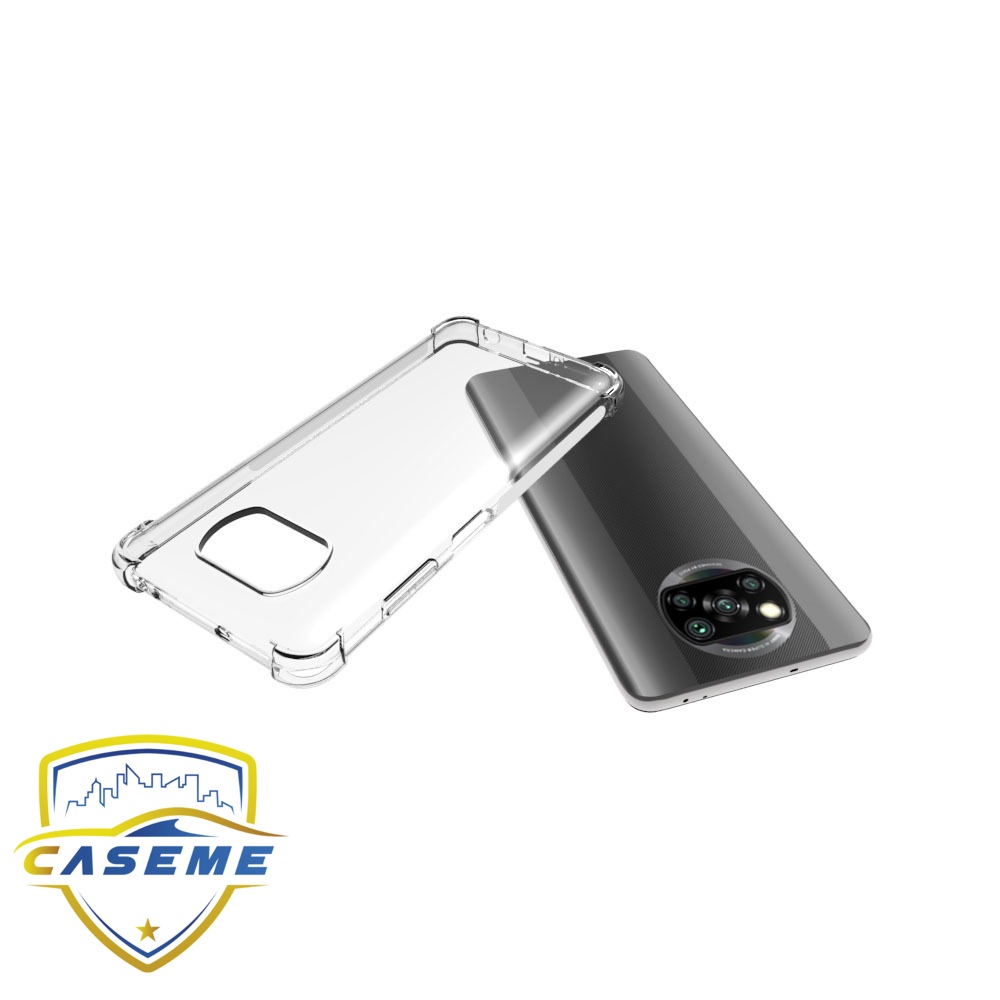 Ốp lưng dành cho Xiaomi Poco X3 dẻo trong chống sốc