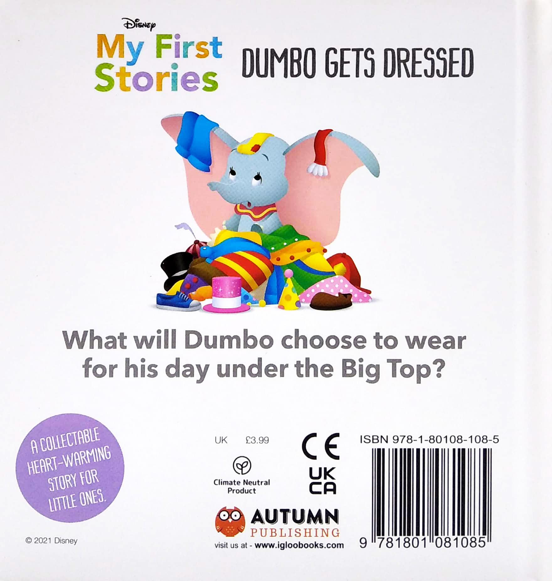 Disney My First Stories: Dumbo Gets Dressed