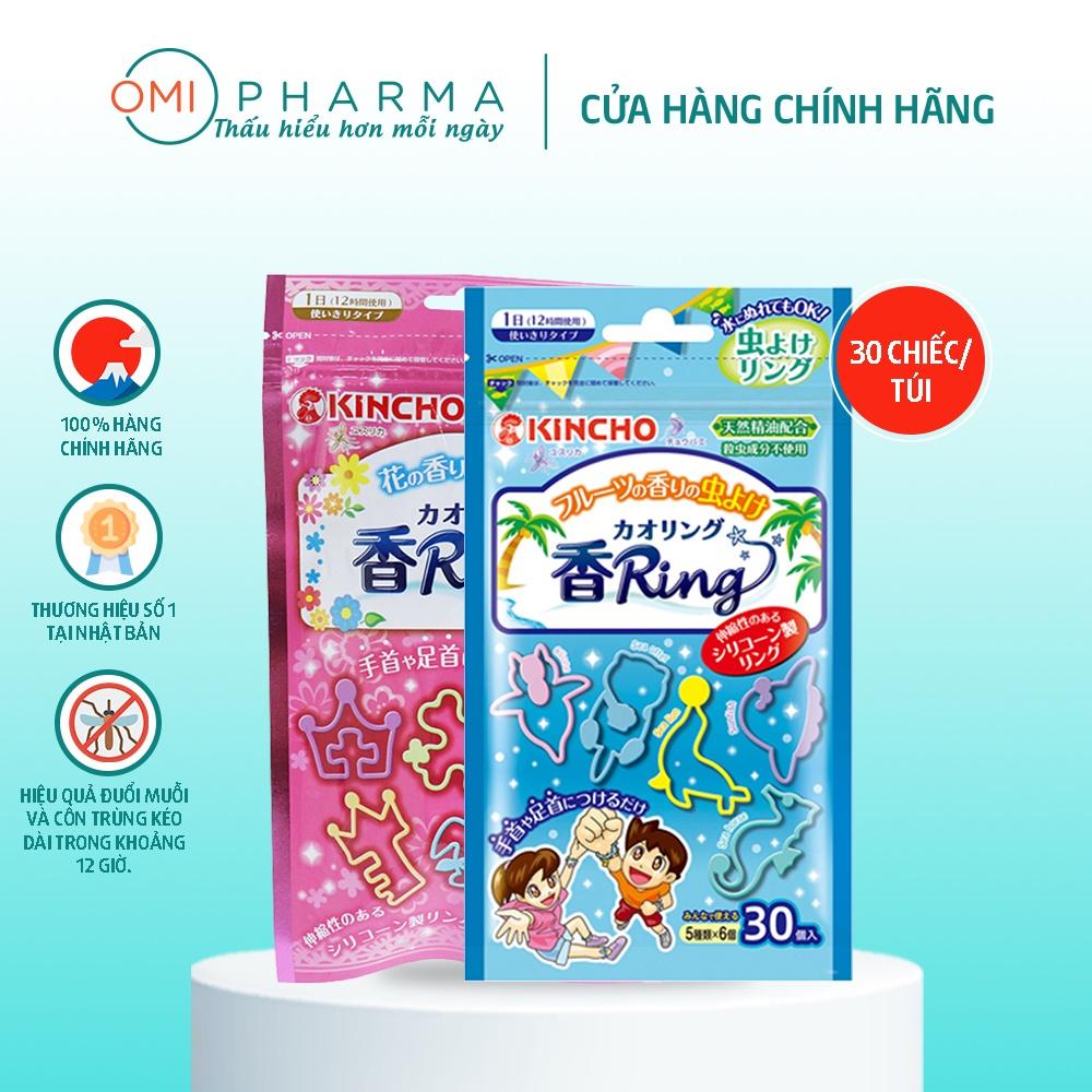 Vòng Đeo Tay Đuổi Muỗi Cho Bé Số 1 Nhật Bản Kincho (30 Chiếc/Túi)