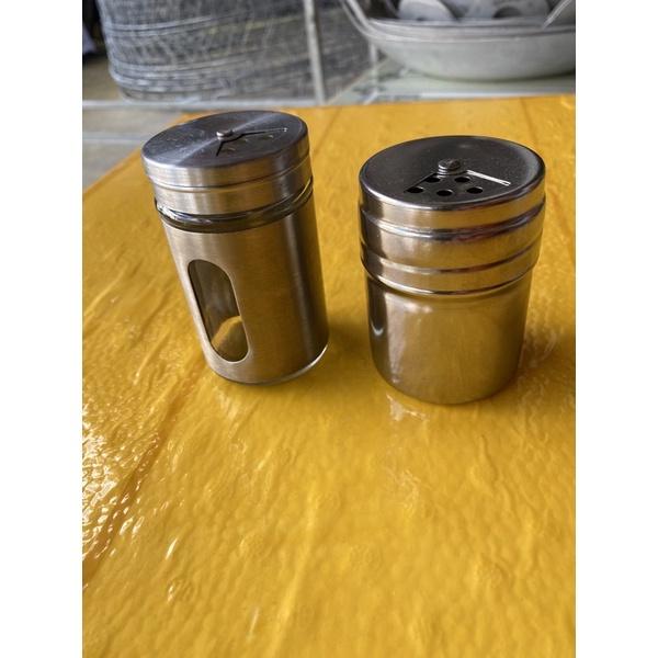 Hủ đựng tiêu, đựng tăm inox