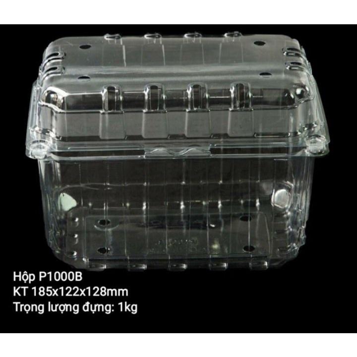 Hộp Nhựa trong đựng hoa quả, trái cây
