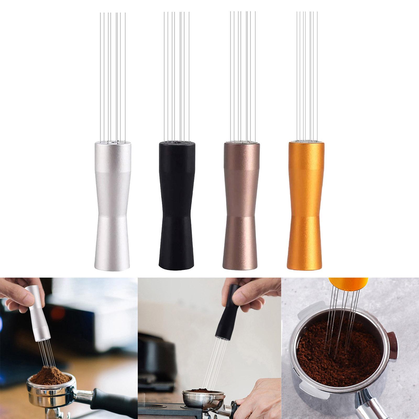 2pc Stainless Steel Coffee Tamper Leveler Type Tool