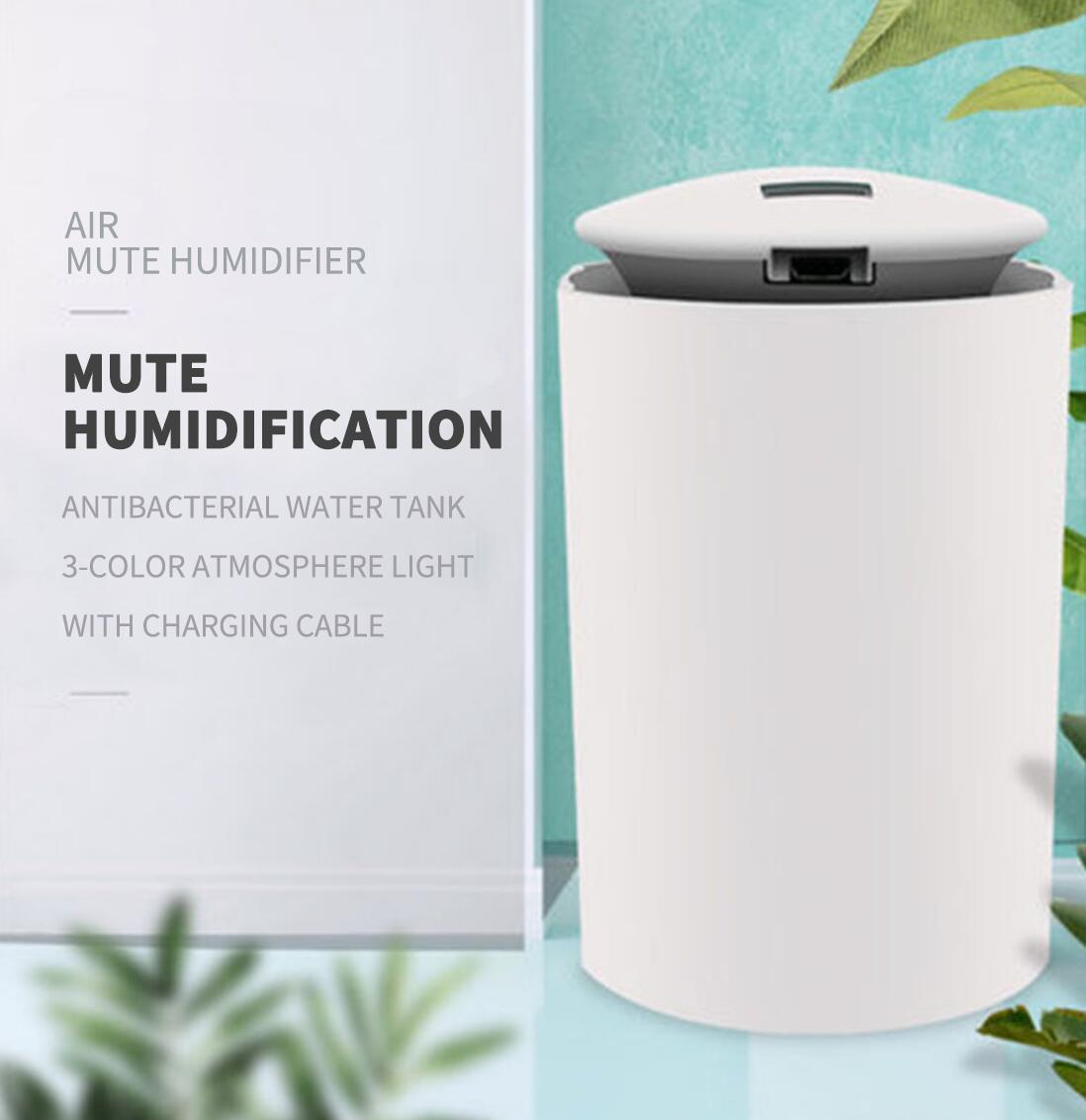 2021 USB Di Động Thoáng Mát Sương Máy Phun Sương Tạo Độ Ẩm 300Ml Máy Phun Sương Tạo Độ Ẩm Mini LED 7 Màu Đèn Ngủ Máy Phun Sương Tạo Độ Ẩm