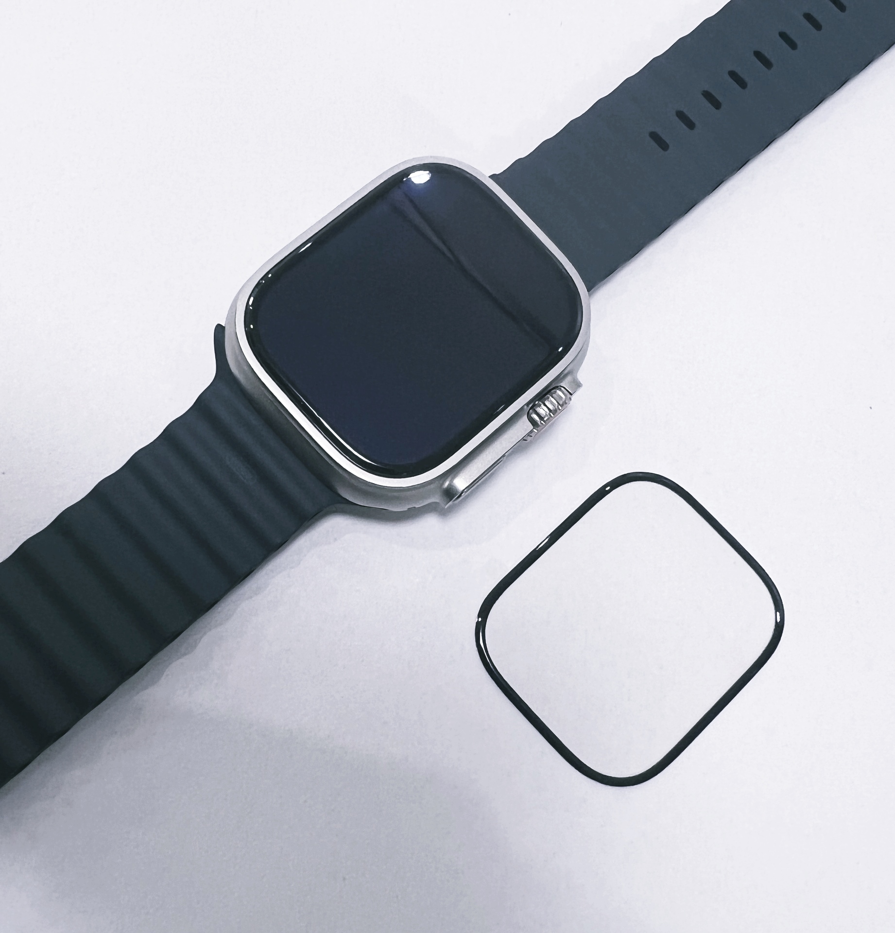 Miếng Dán Mặt Đồng Hồ PMMA Cường Lực Siêu Mỏng Kai dành cho Apple Watch 7/8 Ultra 49mm_ Hàng Chính Hãng