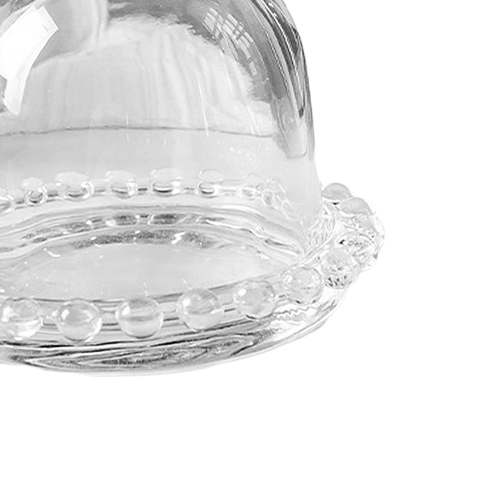Cake Serving Tray with Glass Cake Plate for Festive Party Kitchen