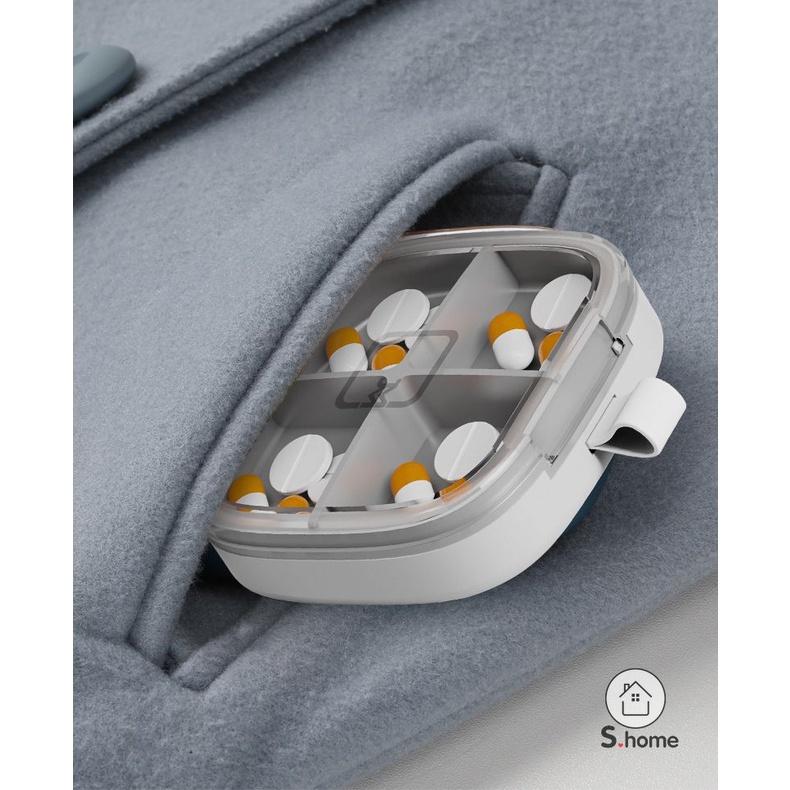 Hộp đựng đồ mini nhiều ngăn hộp lưu trữ đồ dùng cá nhân nhỏ gọn tiện lợi mang đi du lịch chống ẩm mốc