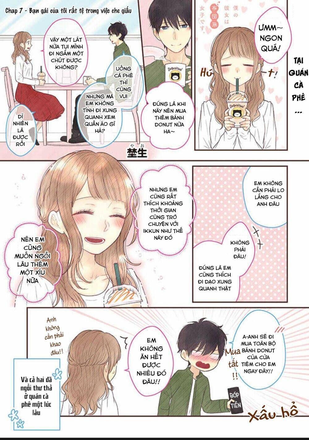 bạn gái tôi ấm áp tựa như một chiếc mền chapter 7 3