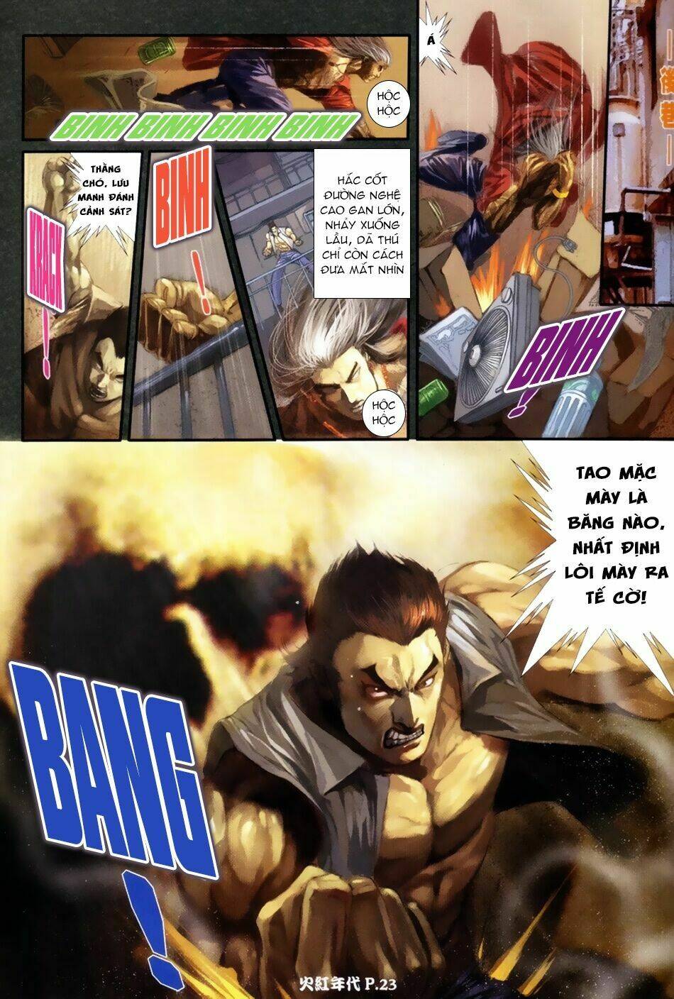 hỏa hồng niên đại hắc cốt đường chapter 63 11