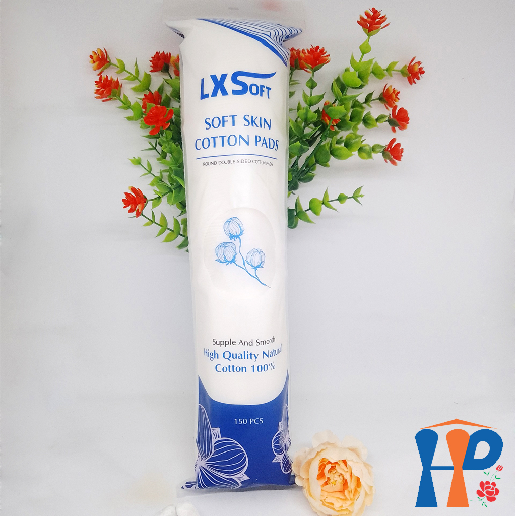 Bông tẩy trang đa năng LXSoft Soft Skin Cotton Pads Hani Peni
