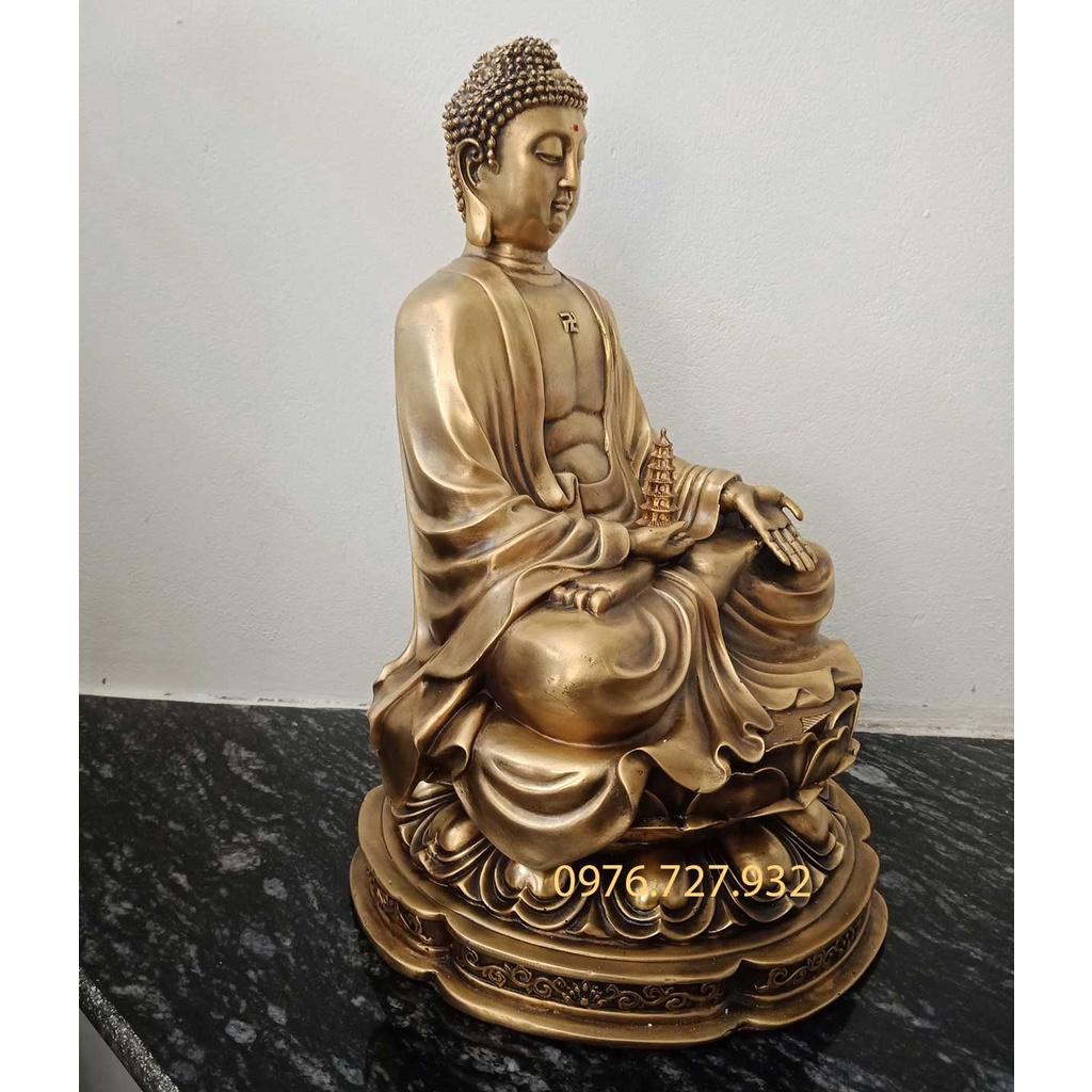 Tượng phật adida bằng đồng cao 42cm, các mẫu tượng phật adida