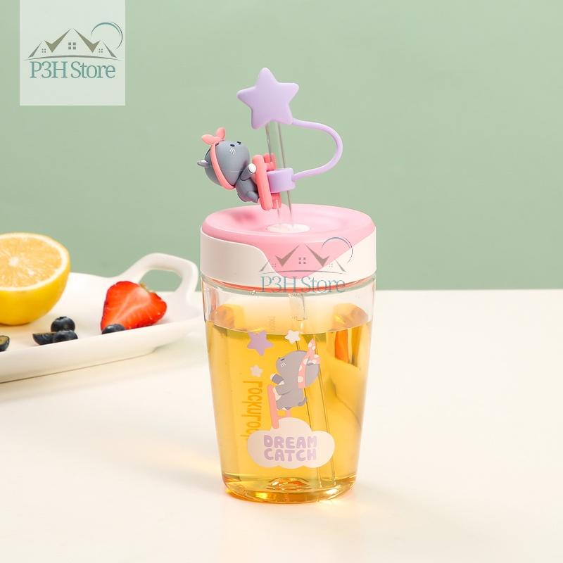 Ly nhựa có ống hút Lock&Lock Dream Catcher dung tích 520ml ABF779