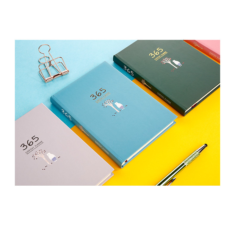 Sổ Kế Hoạch Làm Việc Sáng Tạo Sổ Nhật Ký Cuộc Sống EVERYDAY PLANNER 365 Ngày