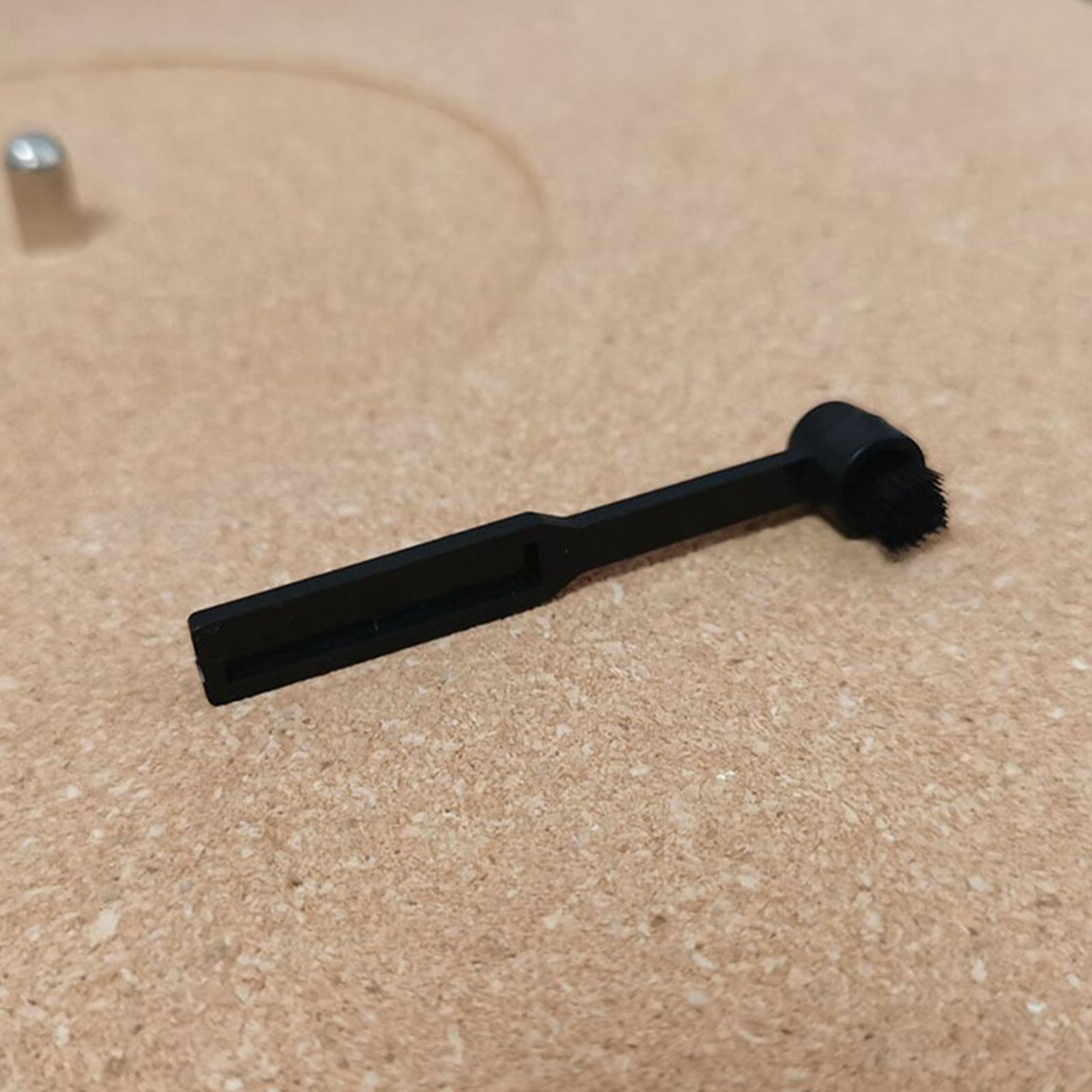Stylus Brush Protection for Vinyl Record Player Disc Cleaning