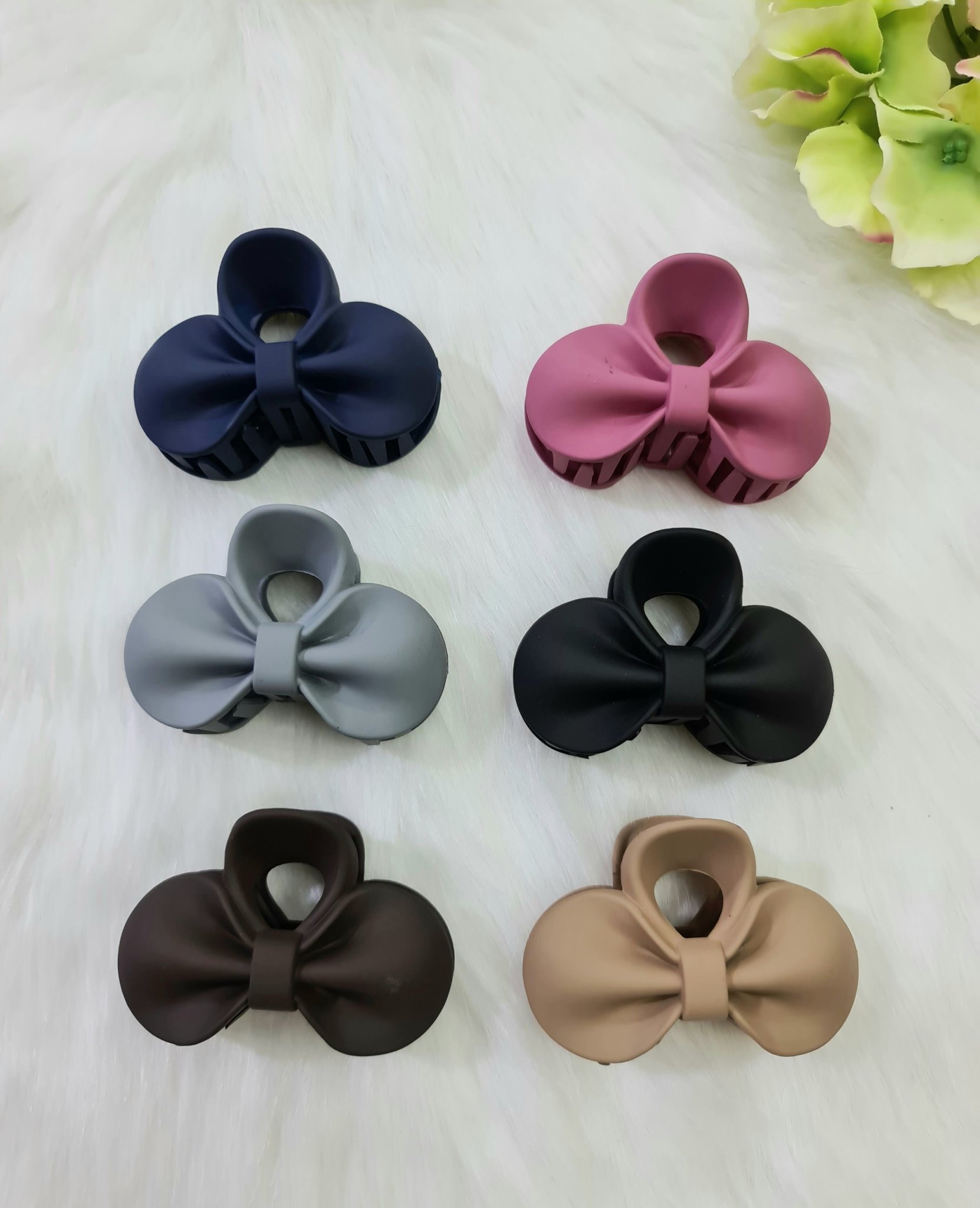 Kẹp Gấp Tóc Càng Cua Loại Lớn Hình Nơ No.191