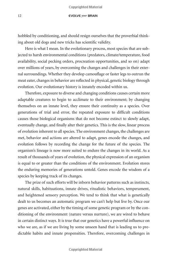 Evolve Your Brain: The Science Of Changing Your Mind