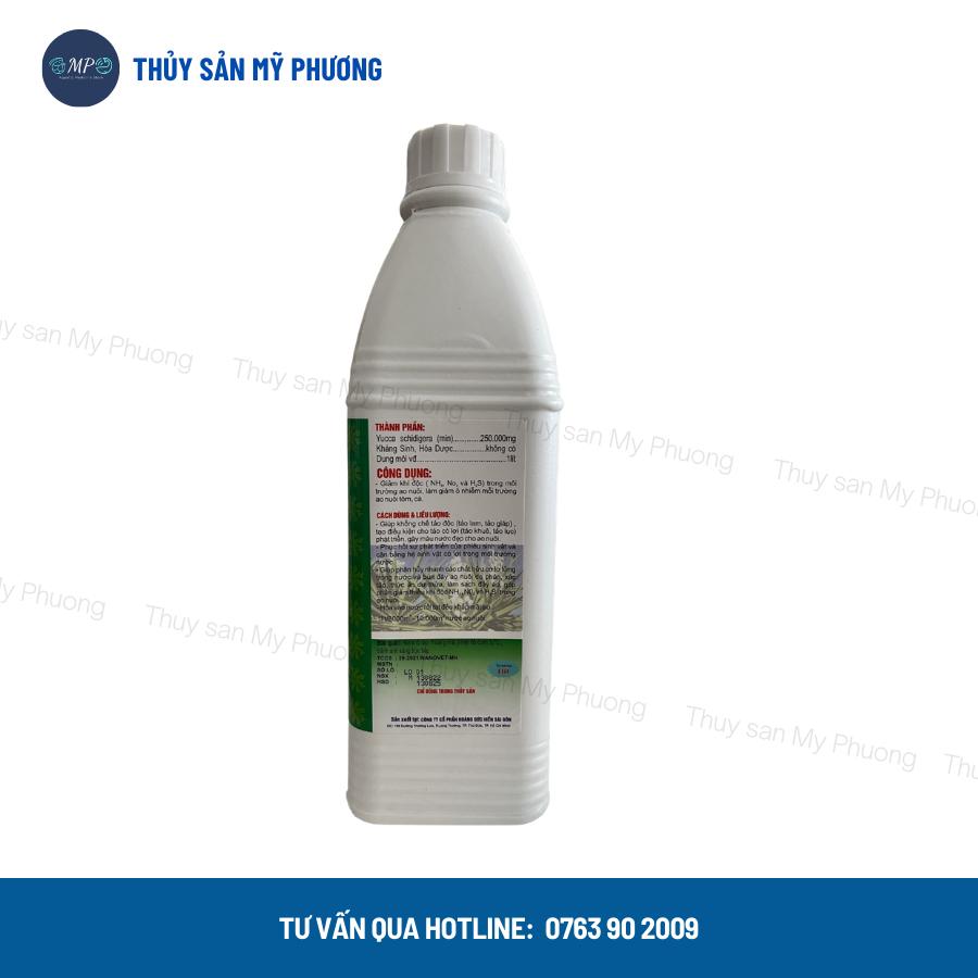 Chống sốc nổi đầu Nano Yucca Us nước Saponin xử lý khí độc sạch môi trường nguyên liệu Mexico tôm thẻ cá lươn ếch ốc ba