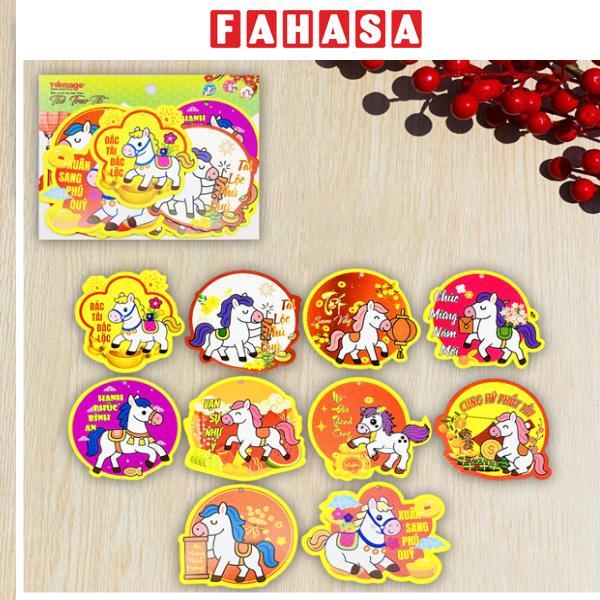 Bộ 10 Thẻ Treo Tết Bính Ngọ 2026 - Teenage 02