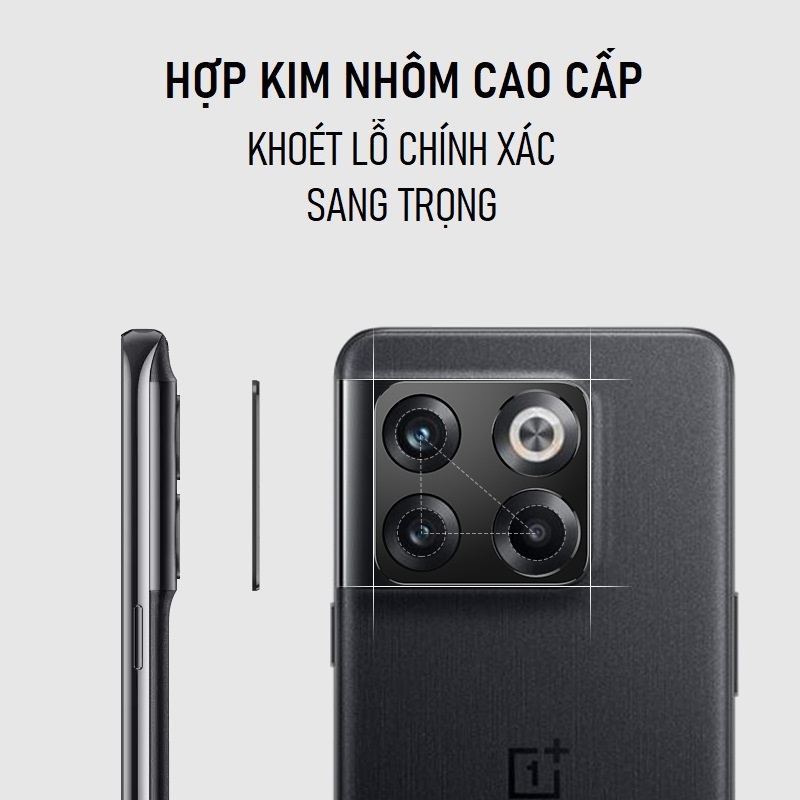 Miếng Dán Bảo Vệ Camera cho Oneplus 10T 5G/ Oneplus ACE Pro HỢP KIM NHÔM, Miếng dán camera Chống Trầy Xước Đẹp Sang Trọng