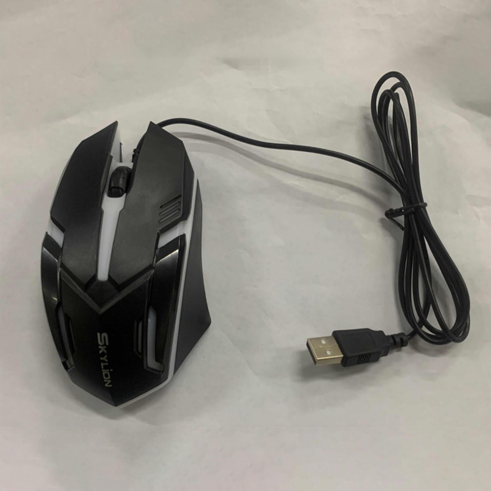 Gaming Wired 1600 DPI Computer Mice Laptop for Windows 7/8/10/XP Vista