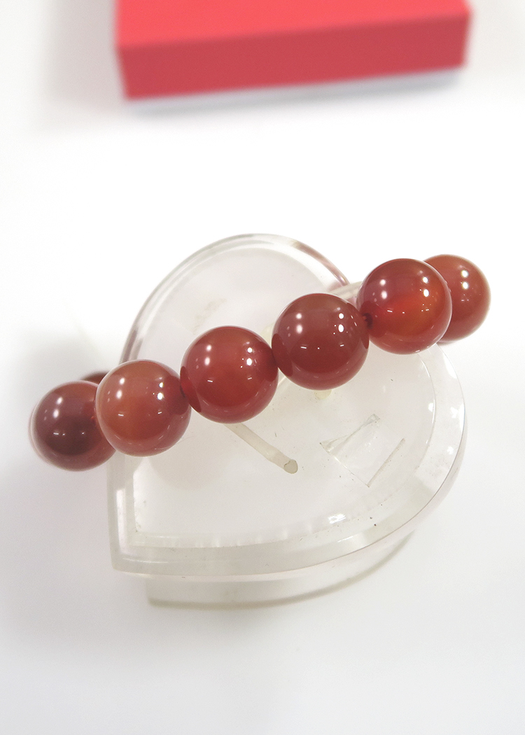 Vòng phong thủy - Vòng tay mã não đỏ tự nhiên