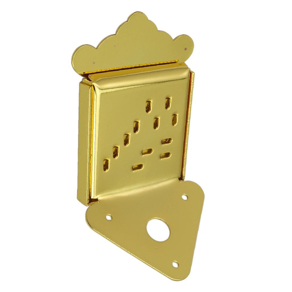 Golden Mandolin Tailpiece Bridge Tail Replacements For Luthiers Biginners