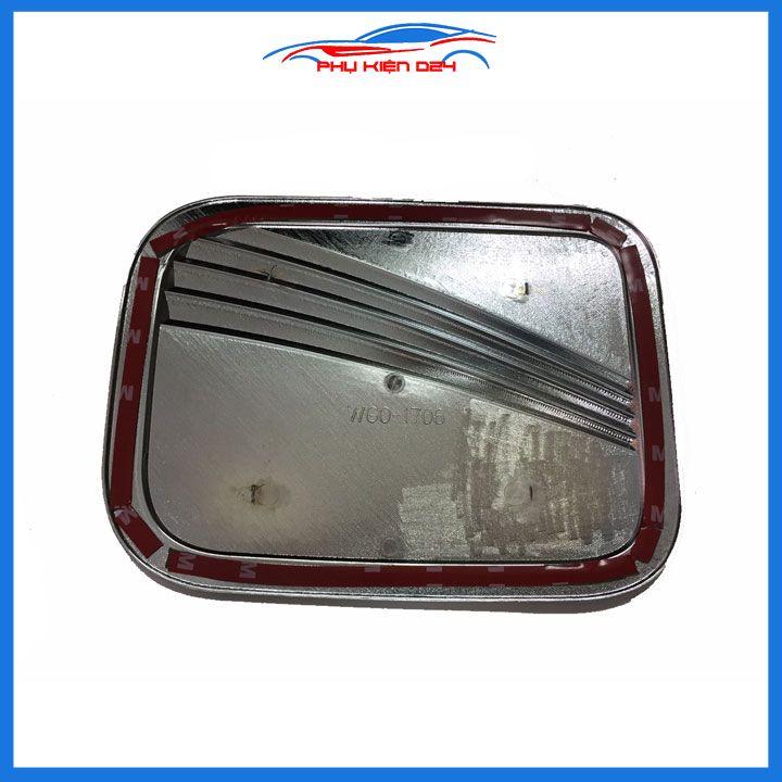 Ốp nắp bình xăng Wigo 2018-2019 mạ crom chống trầy trang trí ô tô
