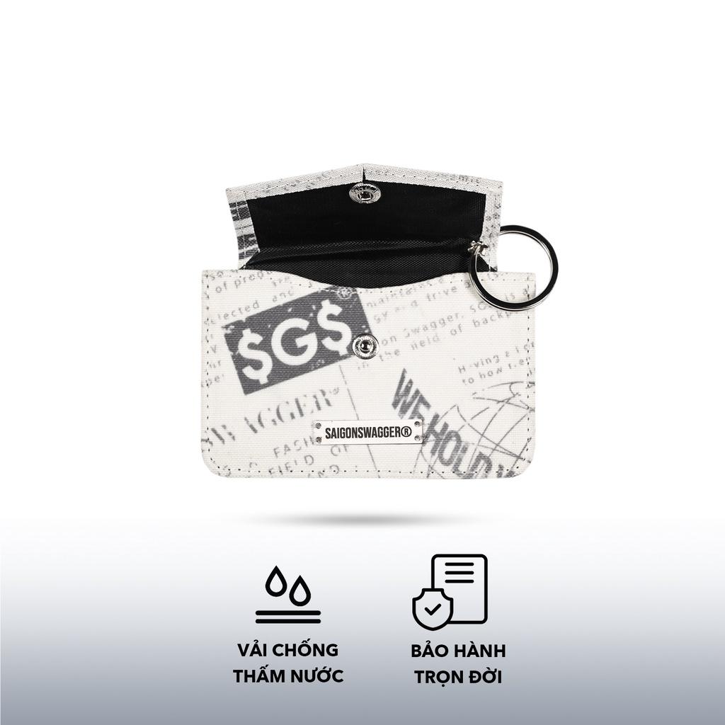 Móc Khóa Ngang In Báo SAIGON SWAGGER Journal Flap Card Keychain