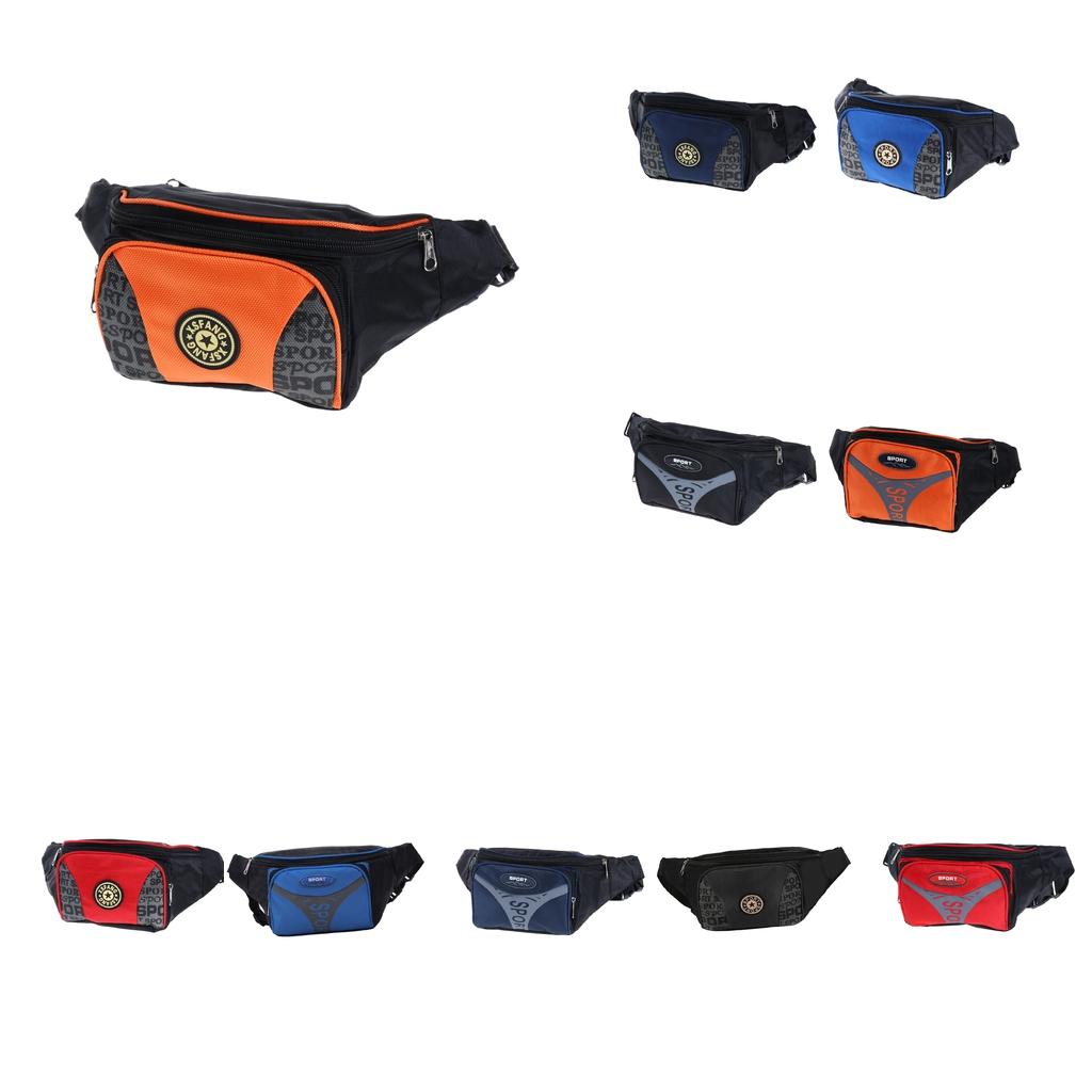 Outdoor Running Hiking Waist Bag Camping Unisex Sports Fitness Fanny Pack Color and Pattern Optional