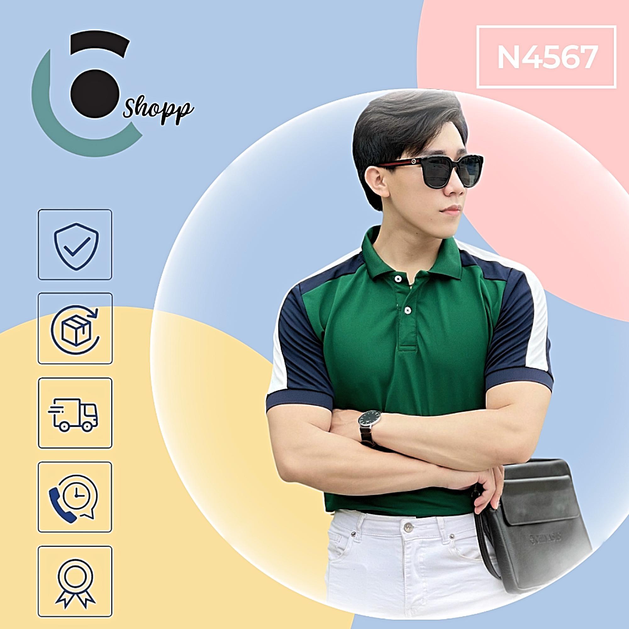 Áo thun nam polo có cổ sang xịn mịn cao cấp