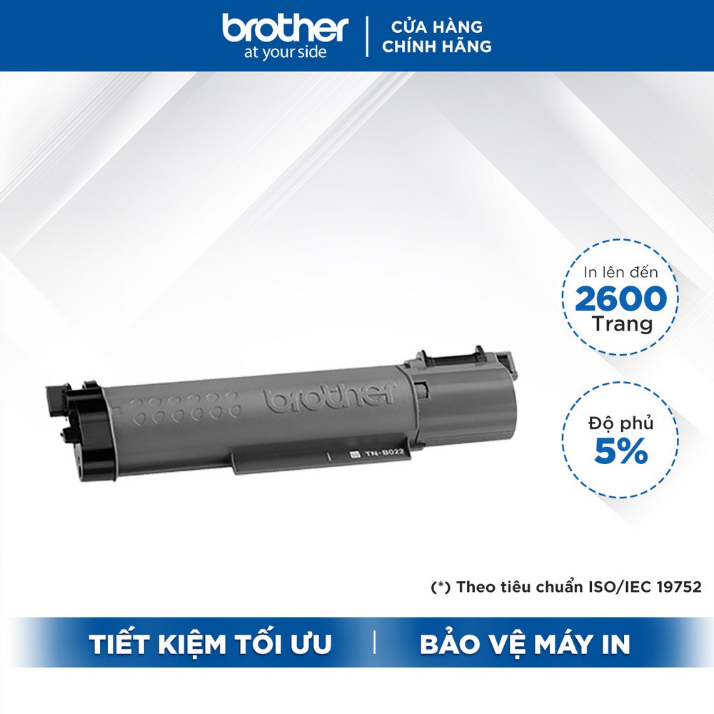 Mực in laser trắng đen Brother TN-B022 cho máy in HL-B series - Hàng chính hãng