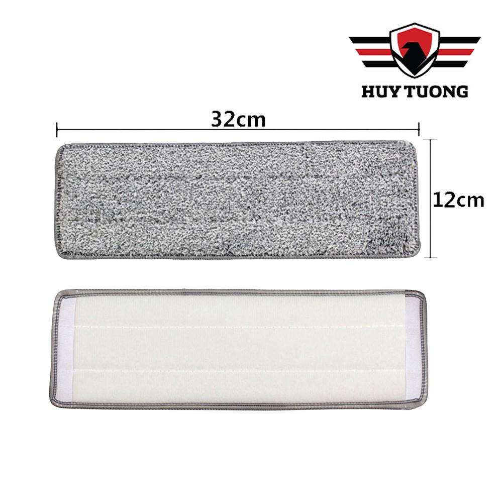 COMBO Bông lau nhà thay thế FREE SHIP Bông lau nhà thay thế cho cây lau nhà tự vắt SIZE 12x33cm - Huy Tưởng