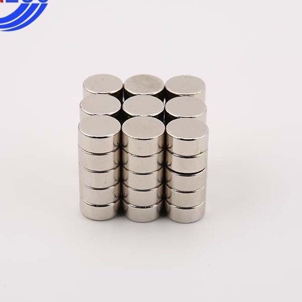 Nam châm 12x12mm tròn đường kính 12mm loại siêu hít