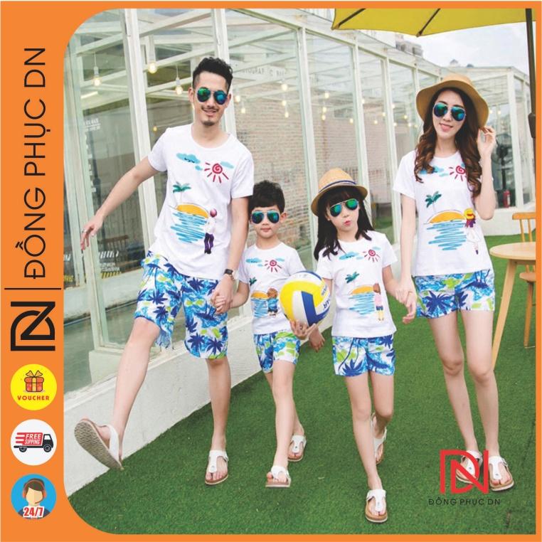 Áo gia đình đi biển