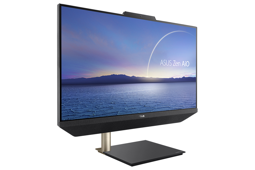 Asus Zen AIO M5401WU R5 5500U/8GB/512GB/23.8&quot;F/Touch/WLKB/WLMouse/Win11/(BA014W)/Đen - Hàng chính hãng