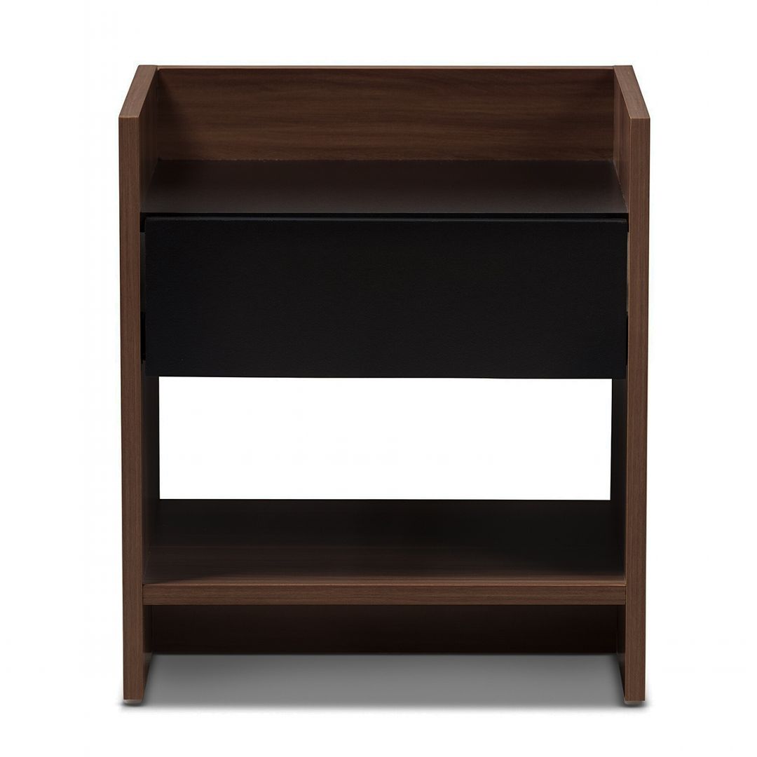 Kệ gỗ đầu giường hiện đại SMLIFE Nesco | Gỗ MDF dày 17mm chống ẩm | D60xR40xC60cm