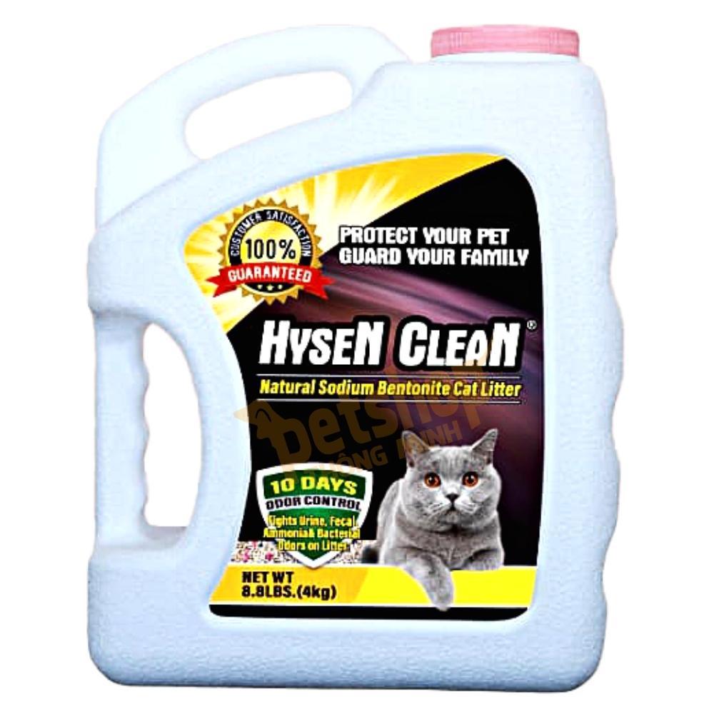 Cát Mèo Cát Vệ Sinh Cho Mèo Cao Cấp Không Bụi Hysen Clean 8KG