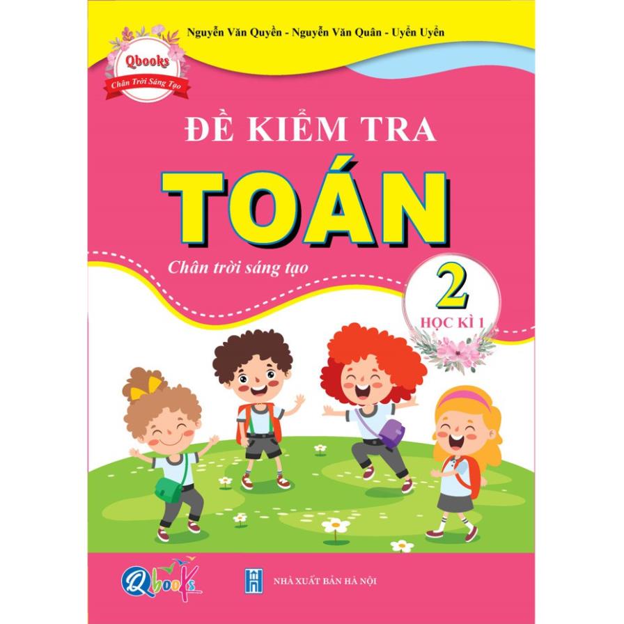 Sách - Combo 4 Cuốn Bài Tập Tuần và Đề Kiểm Tra Toán - Tiếng Việt Lớp 2 - Chân Trời Sáng Tạo - Học Kì 1