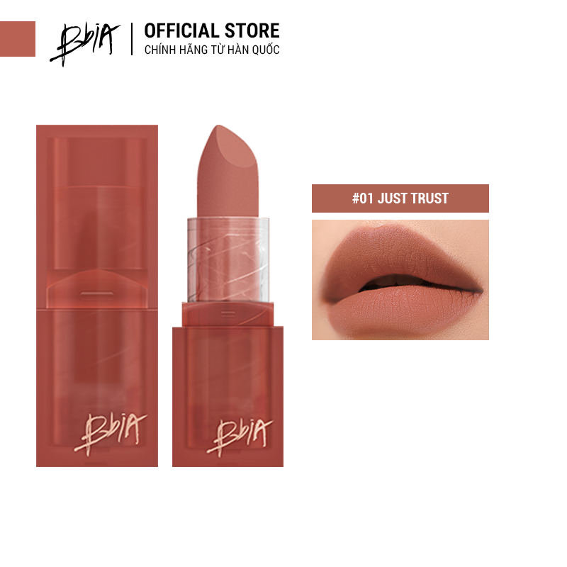 Combo Son thỏi BBia Powder Lipstick + Final shadow palette