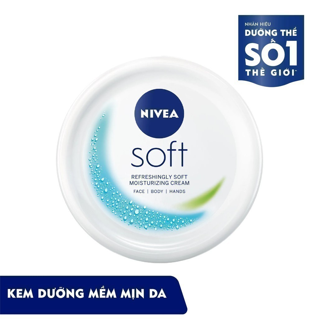 Kem Dưỡng Mềm Da NIVEA Soft Crème (50 ml) - 89054