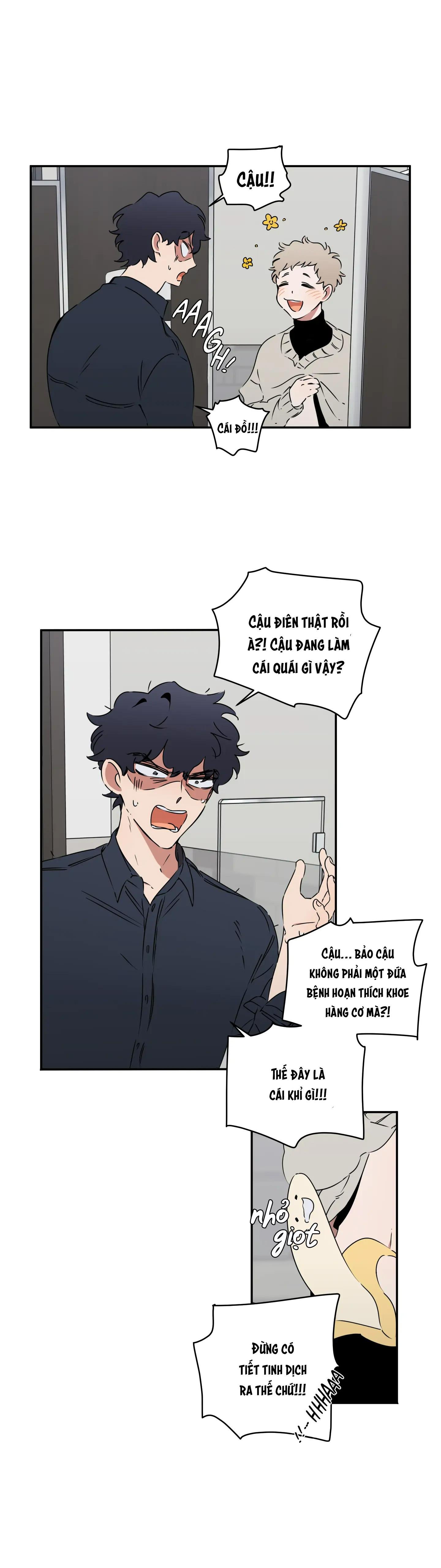 giấu kĩ vào, đừng để tớ nhìn thấy cái xx của cậu! chapter 3 1